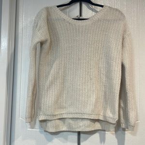 Stradivarius Cream knit sweater